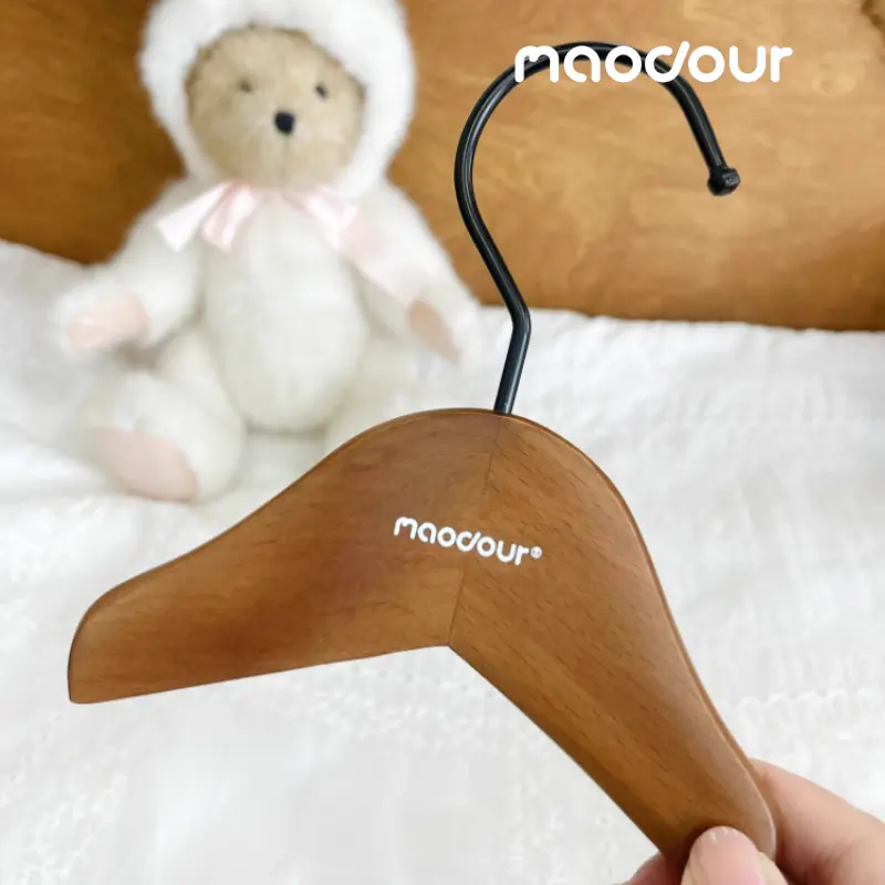 Vintage Mini Wooden Pet Clothes Hangers